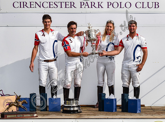 Polo action, Warwickshire Cup Final, Cirencester Park