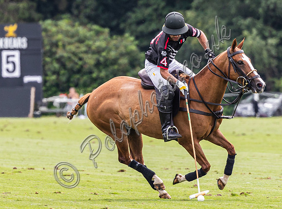 Polo action, 2024 Gold Cup, Cowdray Park Polo Club