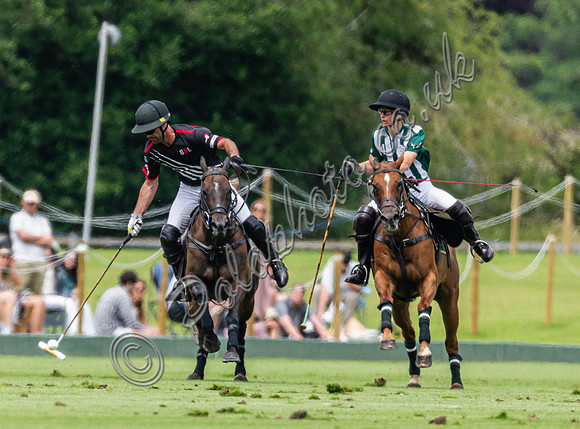 Polo action, 2024 Gold Cup, Cowdray Park Polo Club