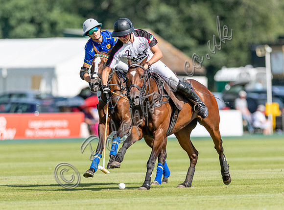 Polo action, 2021 Gold Cup, Cowdray Park Polo Club