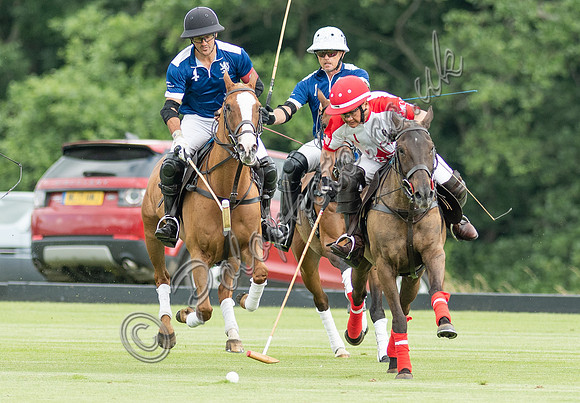 Polo action, 2021 Gold Cup, Cowdray Park Polo Club