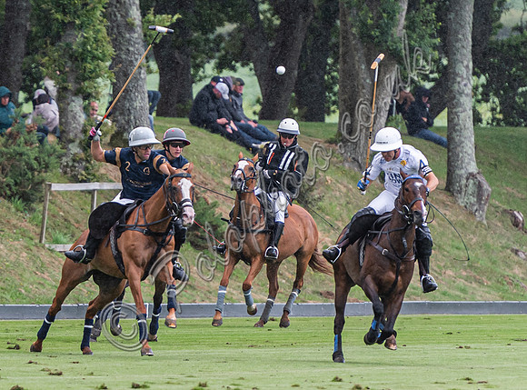 Polo action, 2024 Gold Cup, Cowdray Park Polo Club