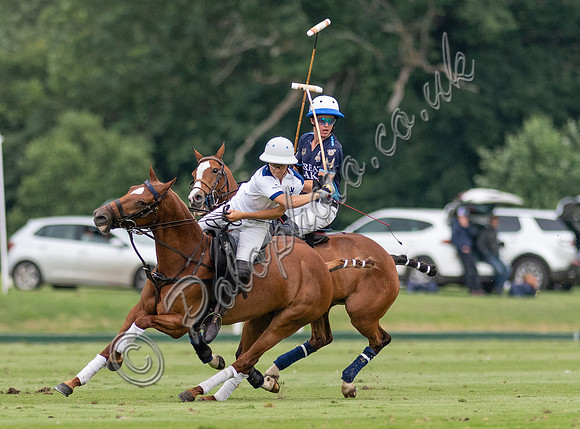 Polo action, 2021 Gold Cup, Cowdray Park Polo Club