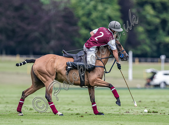 Polo action, 2025 Gold Cup, Cowdray Park Polo Club