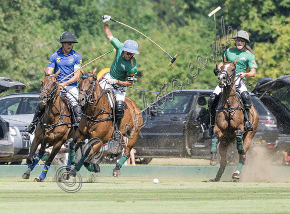 olo action, 2025 Gold Cup, Cowdray Park Polo Club