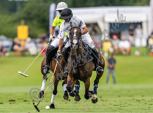 Polo action, 2024 Gold Cup, Cowdray Park Polo Club