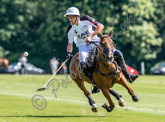 Polo action, 2021 Gold Cup, Cowdray Park Polo Club