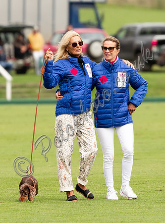 The Hon Lila Pearson and Corinne Ricard