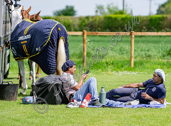 polo action from the Final of the Cirencester May Goal Tournament.