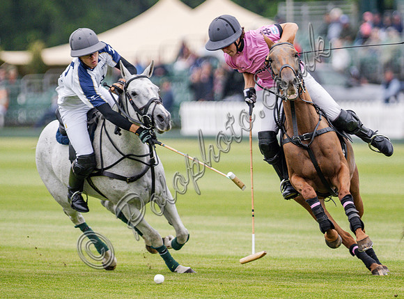 Polo action, 2025 Gold Cup, Cowdray Park Polo Club