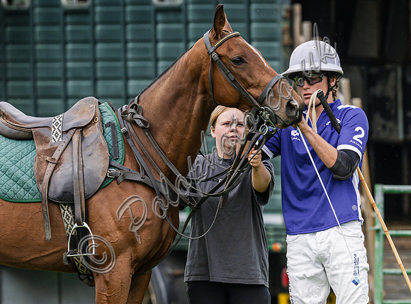 Polo action and Presentation of the Chairman's Cup 2024, Cirencester Park Polo Club