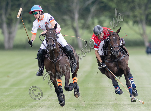 Polo action, 2021 Gold Cup, Cowdray Park Polo Club