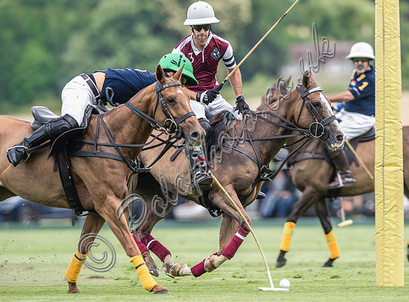 Polo action, 2025 Gold Cup, Cowdray Park Polo Club