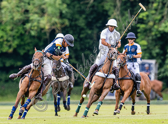 Polo action, Warwickshire Cup 2024, Cirencester Park