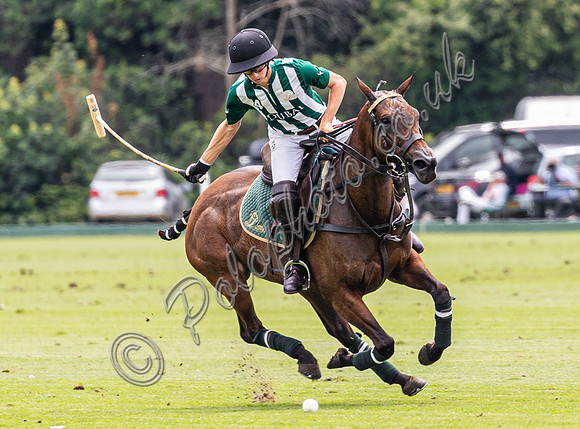 Polo action, 2024 Gold Cup, Cowdray Park Polo Club