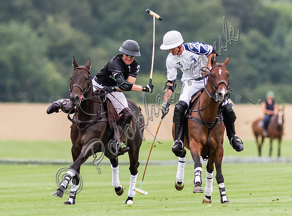 County Cup 2021 , polo action, Cirencester Park