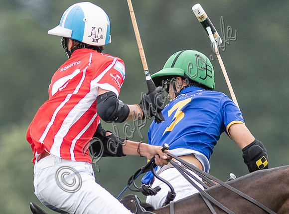 Polo action, 2021 Gold Cup, Cowdray Park Polo Club
