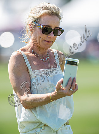 Polo action, 2025 Gold Cup quarter finals, Cowdray Park Polo Club