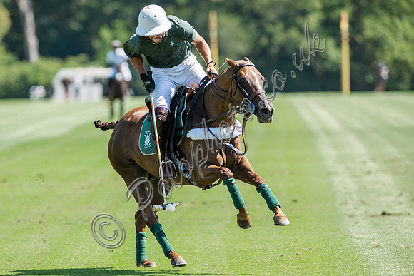 Polo action, 2025 Gold Cup quarter finals, Cowdray Park Polo Club