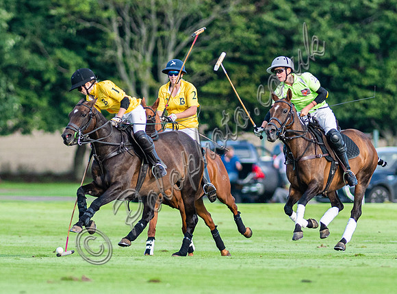 Park House Cup Polo action, 2022, Cowdray Park Polo Club