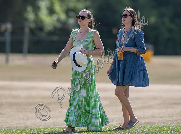 Polo action, 2025 Gold Cup quarter finals, Cowdray Park Polo Club