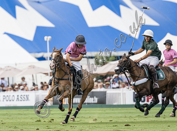 Polo action, 2025 Gold Cupsemi-final, Cowdray Park Polo Club