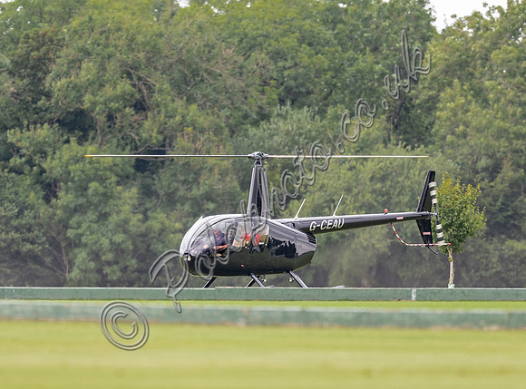 helicopter at polo