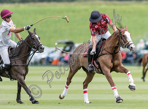 Polo action, 2021 Gold Cup, Cowdray Park Polo Club
