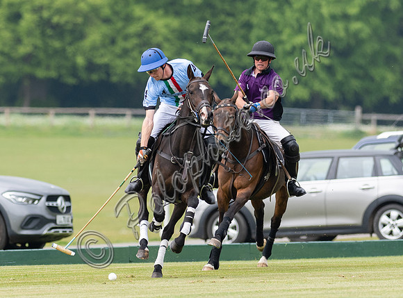 Polo action, May 4 Goal Spring Cup 2022, Cowdray Park Polo Club