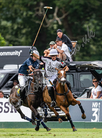 Polo action, 2024 Gold Cup, Cowdray Park Polo Club