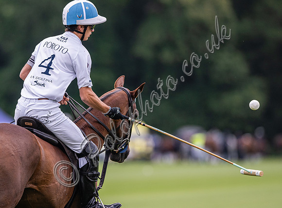 Polo action, 2024 Gold Cup, Cowdray Park Polo Club