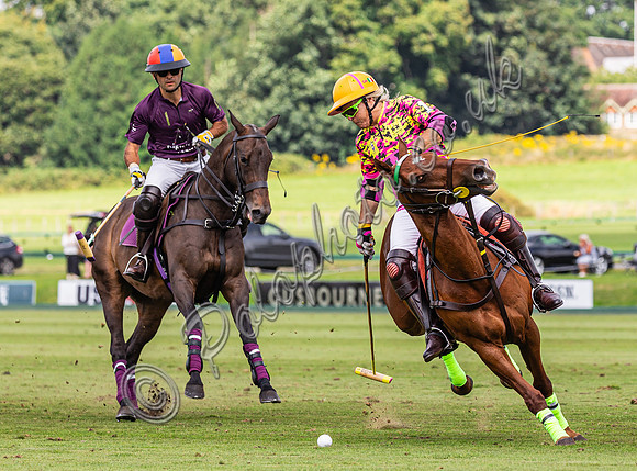 Polo action, The Ruins Cup (Holden White) 2024, Cowdray Park Polo Club