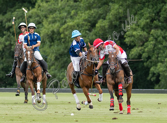 Polo action, 2021 Gold Cup, Cowdray Park Polo Club