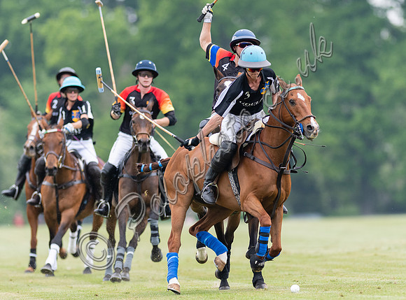 Polo action, May 4 Goal Spring Cup 2022, Cowdray Park Polo Club