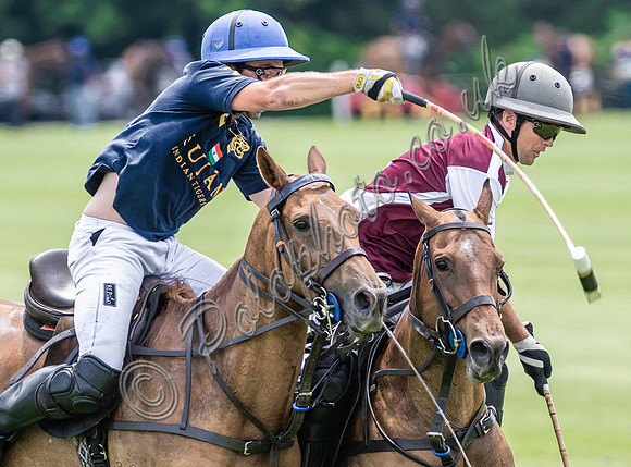Polo action, 2025 Gold Cup, Cowdray Park Polo Club