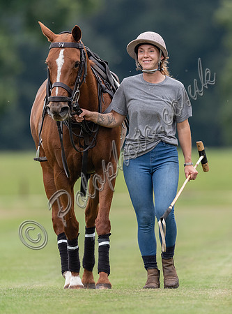 Polo action the Town Cup End of Season Tournament, Cirencester Park