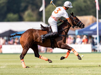 Polo action, 2021 Gold Cup semi-finals, Cowdray Park Polo Club