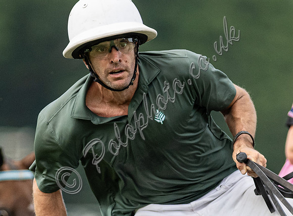 Polo action, 2025 Gold Cupsemi-final, Cowdray Park Polo Club