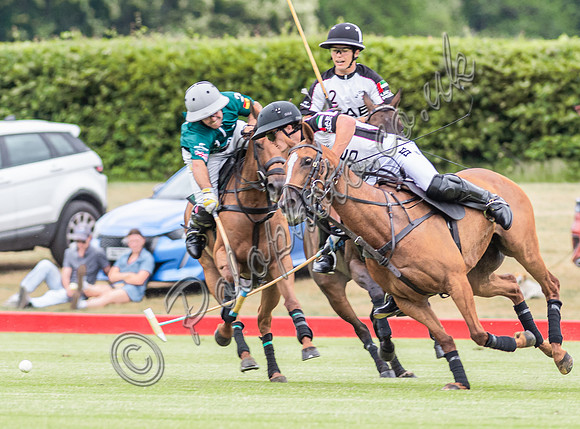 Polo action, 2025 Gold Cup, Cowdray Park Polo Club