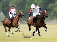 Polo action Bathurst Cup, Cirencester Park