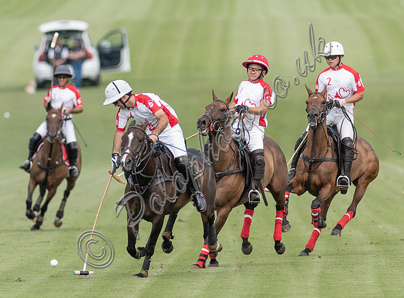 Polo action, 2021 Gold Cup, Cowdray Park Polo Club