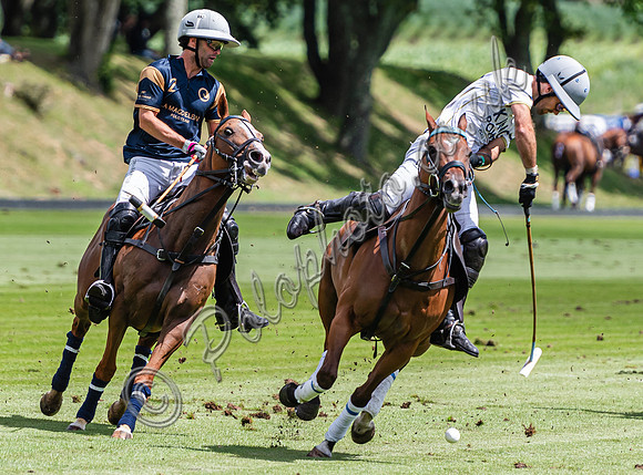 Polo action, 2024 Gold Cup, Cowdray Park Polo Club