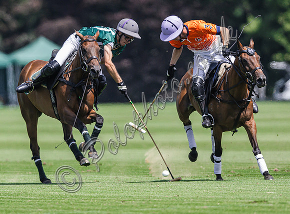 Polo action, 2025 Gold Cup, Cowdray Park Polo Club