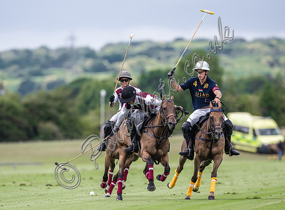 Polo action, 2025 Gold Cup, Cowdray Park Polo Club