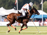 Polo action, 2021 Gold Cup semi-finals, Cowdray Park Polo Club