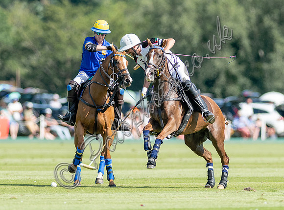 Polo action, 2021 Gold Cup, Cowdray Park Polo Club