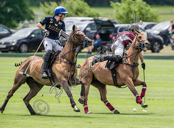 Polo action, 2025 Gold Cup, Cowdray Park Polo Club