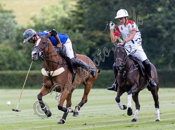 Polo action, 2021 Gold Cup, Cowdray Park Polo Club