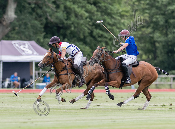 Polo action, 2021 Gold Cup, Cowdray Park Polo Club