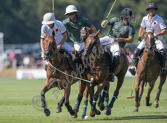 Polo action, 2025 Gold Cup quarter finals, Cowdray Park Polo Club